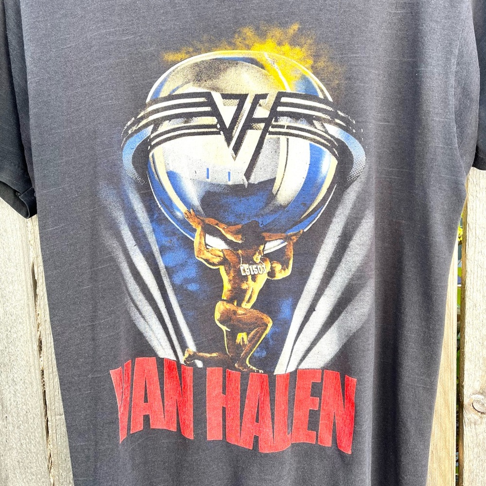 *Vintage 1986 Van Halen 5150 Tour T-shirt Size L - Picture 2 of 9